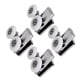thumbnail image 1 of Yuarrent 4 unids/set ruedas para la puerta de la ducha posición ajustable para una fácil instalación puede ajustar las ruedas Accesorios de baño, 1 of 6