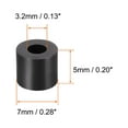 thumbnail image 3 of Uxcell Nylon 3.2mmx7mmx5mm Round Spacer for M3 Screws Black 100 Pack, 3 of 5