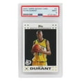 thumbnail image 1 of Kevin Durant Seattle Supersonics 2007 Topps Basketball No.2 RC Rookie Card - PSA 9 Mint, 1 of 1
