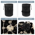 thumbnail image 3 of PhooArto Drawstring Cosmetic Bag, Barrel Shaped Portable Travel Makeup Bags, Cute Chemistry Equation Pattern Large Capacity Waterproof Multifunctional Bucket Toiletry Bag, 3 of 6