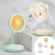thumbnail image 1 of Fiudx Ventilador de Escritorio Usb, Miniventilador Recargable, Rotación de 360° y Potente Viento, Funcionamiento Silencioso, Diseño Compacto, Ideal para Estudio En Casa o En La Oficina, Rosa, Verde y, 1 of 7