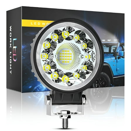 HIBIBUD 4Inch 100W LED Bar Offroad Spotlight 12V 24V Work Light Bar for Car