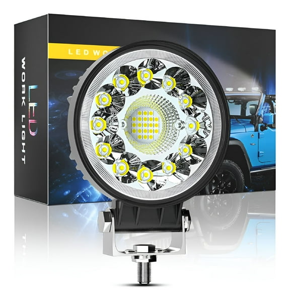 HIBIBUD 4Inch 100W LED Bar Offroad Spotlight 12V 24V Work Light Bar for Car