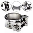 thumbnail image 3 of Heavy-Duty Stainless Steel T-Bolt Exhaust Clamp - Hose Pipe Clamp for High Pressure Applications js, 3 of 4