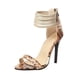 thumbnail image 2 of Sandalias romanas de tacón alto con combinación de tiras y punta abierta con estampado de leopardo sexy para mujer Wmkox8yii  hfjk2929, 2 of 4