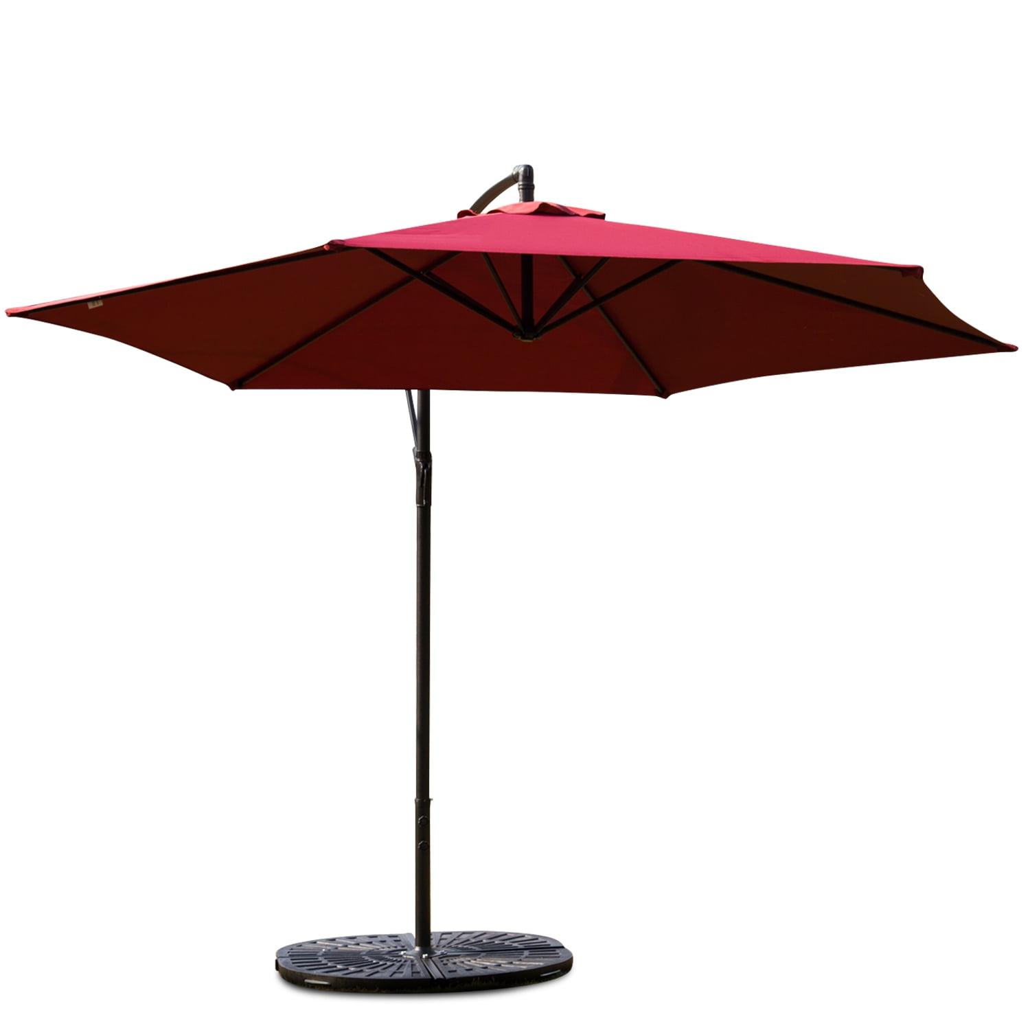 Kinbor 10Ft Outdoor Patio Cantilever Hanging Umbrella ... Kinbor 10Ft Outdoor Patio Cantilever Hanging Umbrella ... on {keyword}