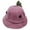 Purple, variant on Baby Boys Girls Bucket Hat Sun Hats Breathable Cartoon Dinosaur Design Caps Autumn Sun Headwear