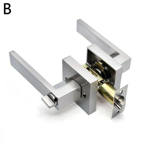 Door Handle Lock For Interior Doors With Lock Cylinder/latch Heavy Duty