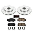 thumbnail image 3 of PowerStop Front Z23 Evolution Sport Carbon-Fiber Ceramic Brake Pad and Drilled & Slotted Rotor Kit Fits: HYUNDAI Select Models K5291, 3 of 10
