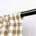 thumbnail image 4 of Buffalo Check Gingham Window Panel Single - 42" x 84" - 6 Colors, 4 of 7