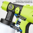 thumbnail image 2 of Cordless Paint Sprayer for Ryobi 20V Battery, HVLP Cordless Power Tool, Paint Spray Gun, 2 of 5