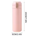 thumbnail image 5 of Tuvgenk 13 Oz Insulated Water Bottle Stainless Steel Water Bottle Flask Leak Proof Pink Reusable for Home Office Outdoor Travel, 5 of 5