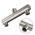 Premium Brass Double Outlet Manifold Diverter Enhance Your Shower