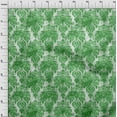thumbnail image 4 of oneOone Viscose Chiffon Green Fabric Damask Dress Material Fabric Print Fabric By The Yard 42 Inch Wide, 4 of 4