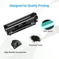 thumbnail image 3 of 12A Toner Cartridges Compatible for HP 12A Q2612A M1005 LaserJet 1012 1018 1020 1022 1010 1015 3015 3020 3030 3050 3050Z 3052 3055 M1005 M1319 MFP Printer Ink, 10 Pack Q2612D, 3 of 6