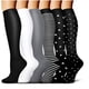 thumbnail image 2 of Combinación de patrones de calcetines deportivos de fitness para hombres y mujeres con medias de presión, 2 of 5