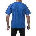 thumbnail image 3 of Pro Club Men's 6-Pack Heavyweight Cotton Short Sleeve Crew Neck T-Shirt, 3 of 5