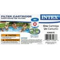 thumbnail image 3 of Intex 10ft x 30in Metal Frame Above Ground Pool Set & 6 Type H Filter Cartridges, 3 of 7