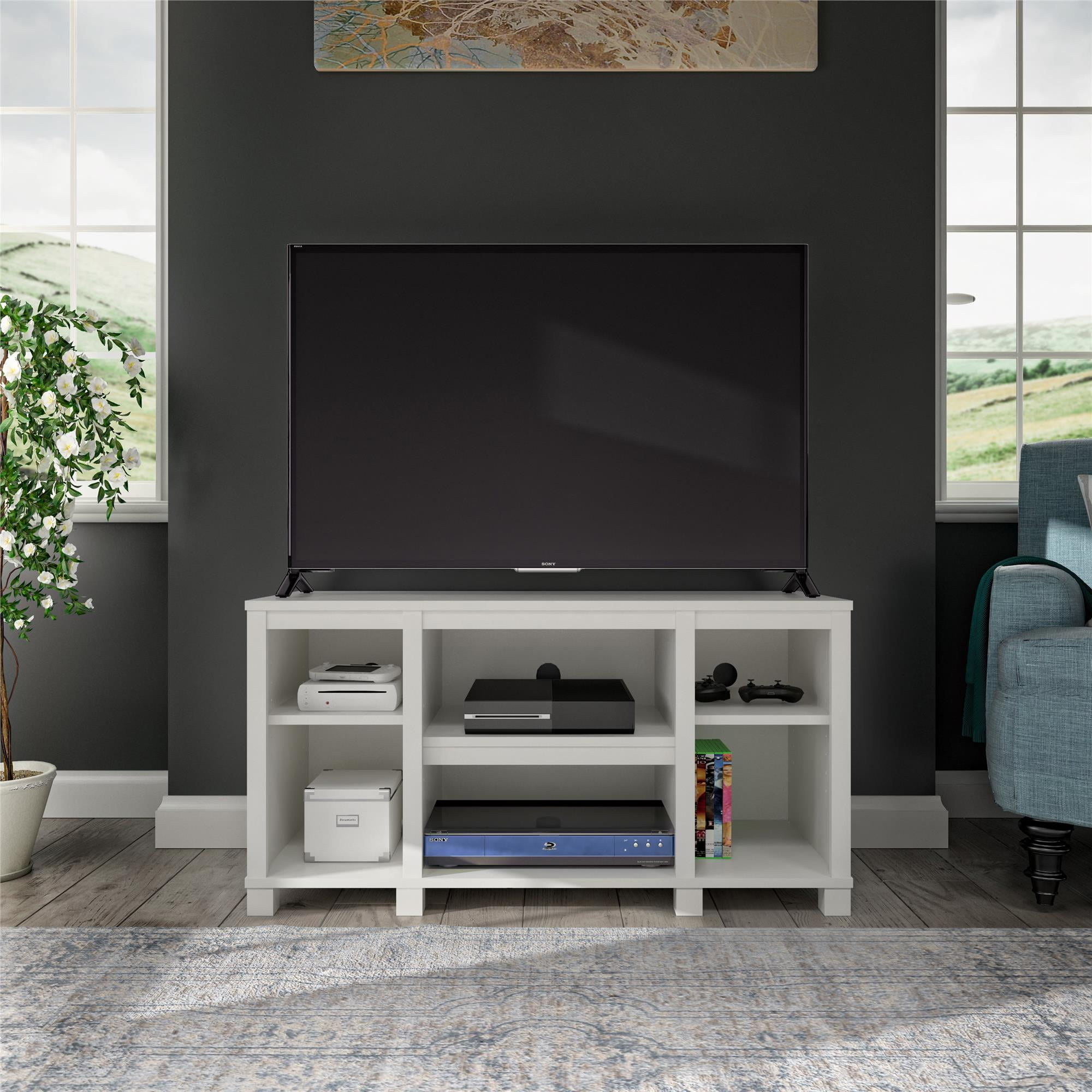 Mainstays Parsons Cubby Tv Stand For Tvs Up To 50