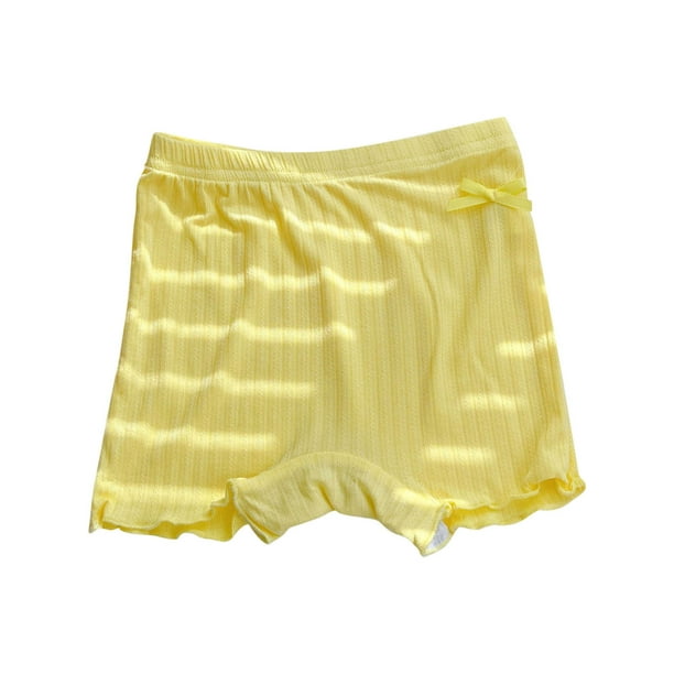 Odeerbi 2-10 Años Niñas Pantalón Corto de Bicicleta Pantalón Corto de Seguridad de Algodón Pantalón Corto de Yoga Pantalón Corto de Danza Pantalón Corto de Con Pantalón Corto