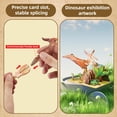 thumbnail image 4 of Juego de rompecabezas de dinosaurios 3D JZMDEDR de madera para niños de 8 a 14 años, 4 of 7