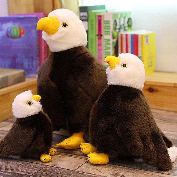 Cartoon Seagull Sea Eagle Simulation Birds Doll Plush Stuffed Toy Home Ornament