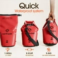 thumbnail image 5 of Waterproof Dry Bag - Roll Top Waterproof Backpack Sack Keeps Gear Dry for Kayak with Waterproof Phone Case, 5 of 5