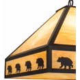 thumbnail image 4 of Meyda Tiffany 175104 Bear On The Loose 3 Light 23" Wide Pendant - Craftsman Brown / Oil, 4 of 7