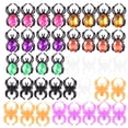 thumbnail image 1 of 50pcs Anillos de araña de Halloween Anillos de Halloween Favores de fiesta Anillos de plástico, 1 of 6