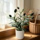 thumbnail image 5 of Ramas de olivo artificiales para patios interiores | Decoración con follaje artificial realista | Adornos de plantas de plástico realistas para arreglos de mesa y jarrones en el hogar, 5 of 7