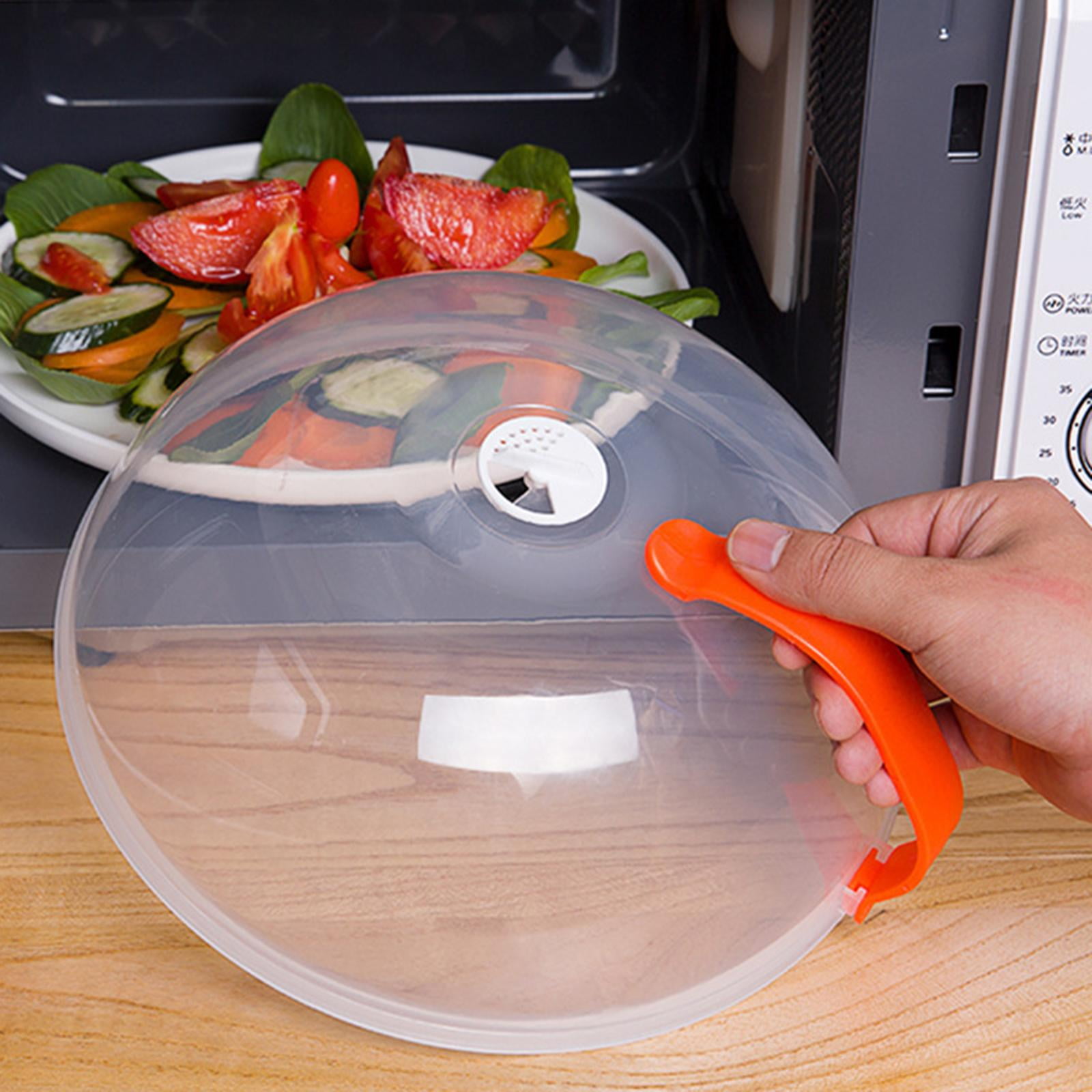 Couvercle Micro-ondes Transparent HOMOBABE - Anti-éclaboussures, Réutilisable, Protection Pour Réchauffer Les Plats