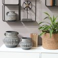 thumbnail image 2 of Ceramic  Pot Washed Finish Gray 6.5", 2 of 2