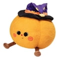thumbnail image 2 of Soft Cute Pumpkin Stuffed Toy Plushies Kawaii Doll Toy for Sofa Bed Couch Halloween Decoration, 2 of 7