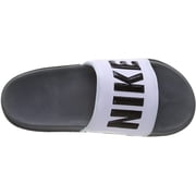 Nike Off Court Slide Sandal - Men's (10, White/Black/Grey)