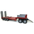 thumbnail image 2 of 1/16 Bruder Red Tri-axle Low Loader Trailer and Dolly 42823-Kit, 2 of 4