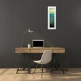 thumbnail image 3 of Brey 8x18 White Modern Wood Framed Museum Art Print Titled - Sea Mist I, 3 of 4