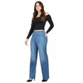 thumbnail image 6 of 2-Pack Lildy Women's Denim Jeggings, Stretchable Cotton Blend, Navy/Mocha, Small-Medium, 6 of 27