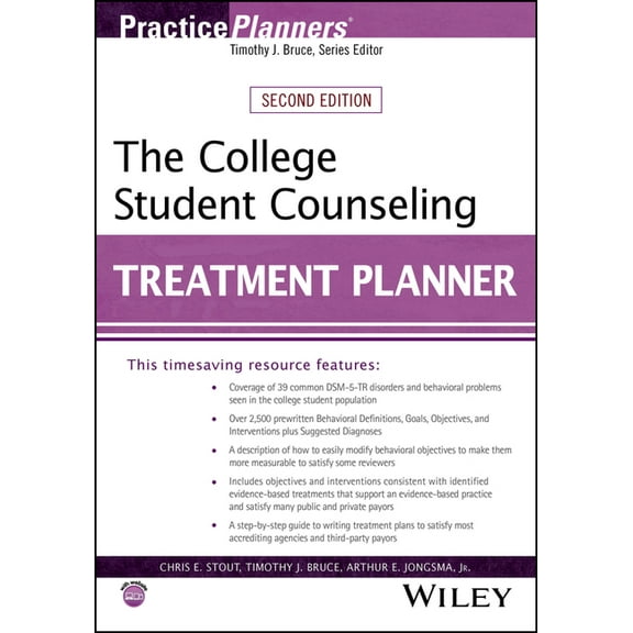 PracticePlanners The College Student Counseling Treatment Planner, (Paperback)