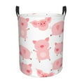 thumbnail image 2 of Goofa Kawaii Pigs Printed Circular Hamper,Laundry Basket with Handles,Storage Baskets Foldable,Large Capacity Laundry Hamper-Small, 2 of 8