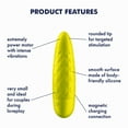 thumbnail image 2 of Satisfyer Ultra Power Bullet 5 Mini Bullet Vibrator - Clitoral Stimulator, Personal Massager, Round Voluminous Tip - Portable, Textured, Waterproof, Rechargeable, 10cm (Yellow), 2 of 5