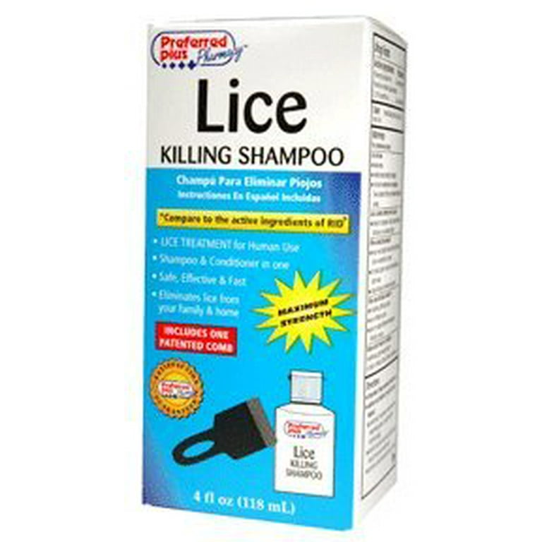 Equate Lice Killing Shampoo, Step Lice Treatment For Kids, 45 OFF