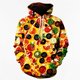 thumbnail image 5 of Sudadera con capucha con gráfico de pizza de pepperoni para hombre, sudadera con estampado 3D de comida, sudadera informal de primavera y otoño, sudaderas con capucha de manga larga unisex, 5 of 5