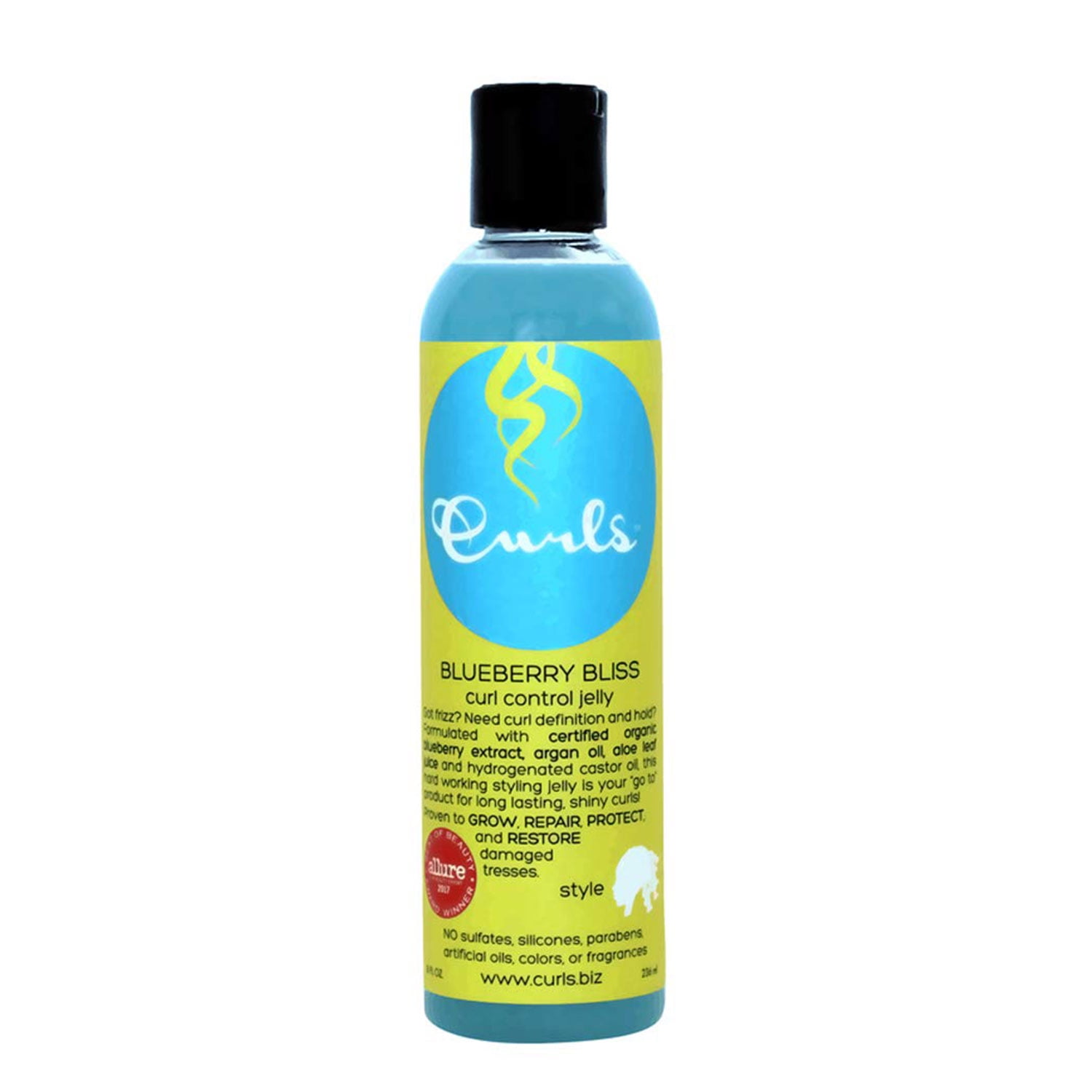 Curls Blueberry Control JellyFormulated with organic ...