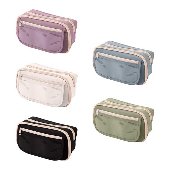 Large Capacity Pencil Bag, Multi-functional Pencil Pouch, Zipper Stationery Storage Organizer For Teens, Boys And Girls