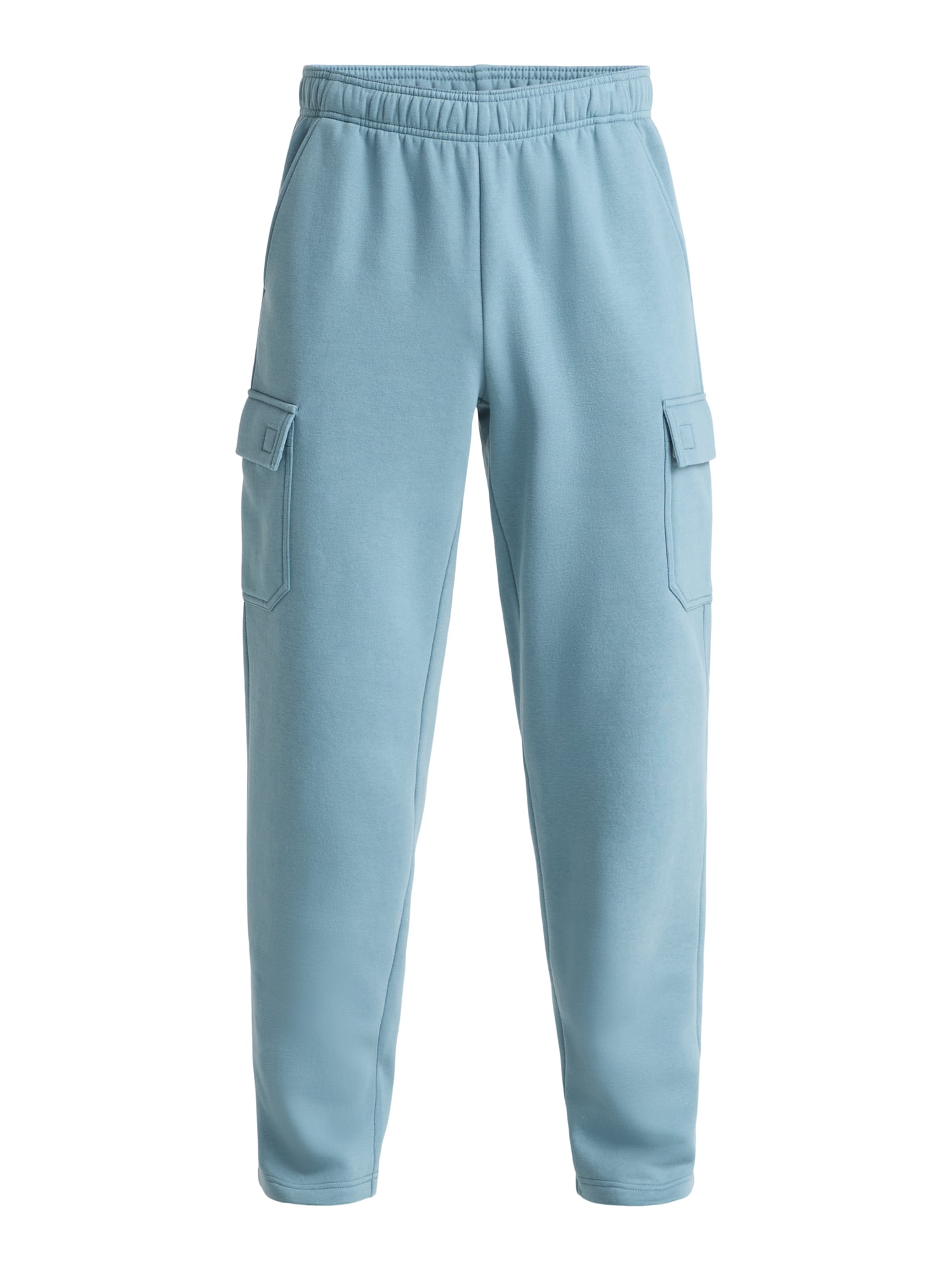 Athletic Works Men's and Big Men's Fleece Cargo Sweatpants, Sizes XS-4XLT