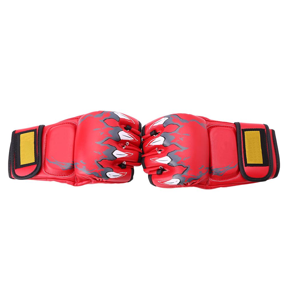 LYUMO Durable Half Finger Boxing Training Glove Sanda Fighting Combat
