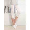 thumbnail image 2 of Leggings Capri 3/4 pour Femmes, Courts, Été, Modal, Haute Qualité, 5 Couleurs, 2 of 4