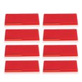 thumbnail image 2 of Safety Reflectors 8Pcs Rectangular Reflectors Water Proof Self Adhesive Reflective Stickers for Caravan Truck Tractor with Lorry Motorcycle Fence Gate Post Reflector, 2 of 7