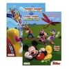 MICKEY CLUBHOUSE Coloring Book 1 Titles, Disney Minnie Daisy Goofy Doodles Book 80 Pages, 1-Pack