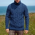 thumbnail image 1 of Suéter europeo y americano Suéter de punto de cuello alto para hombre Suéter de punto para hombre Estilo versátil, 1 of 6